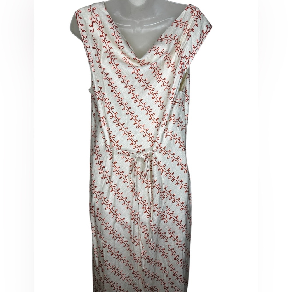 Princess Polly Linen Blend Print Dress - Picture 3 of 6